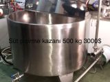 SÜT PİŞİRME KAZANI 500 KG 3.000$