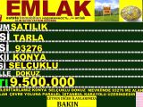 KONYA SELÇULU DOKUZDA SATILIK 93276 M2 TARLA POLAT EMLAK