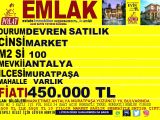 ANTALYA YÜZÜNCÜYIL BULVARINDA 100 m2 DEVREN SATILIK MARKET POLAT EMLAK