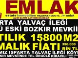 ISPARTA YALVAÇ İLEĞİ KÖYÜNDE SATILIK 15800 M2 ELMALIK POLAT EMLAK