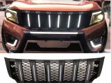 NISSAN NAVARA NP300 2015-2020 SİYAH LEDLİ ÖN PANJUR