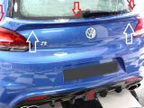 Vw Scirocco 2009-2013 Bagaj Altı Spoiler