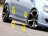 Vw Golf 6 Rieger Marşpiyel Takımı
