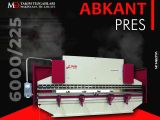 CNC 6100 x 225 Ton Hidrolik Abkant Pres - Press Brake