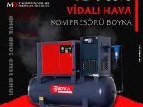 DEPO ÜSTÜ VİDALI HAVA KOMPRESÖRÜ ( BOYKA)