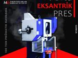 100 Ton Pnömatik Kavrama Angrenajlı Eksantrik Pres - Eccentric Press