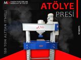 150 Ton Hidrolik Alttan İtmeli Atölye Presi - Hydraulic Workshop Pushing Press Bottom