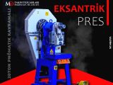 20 Ton Pnömatik Kavrama Angrenajlı Eksantrik Pres - Eccentric Press