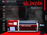 2070 x 180 x 4 Toplu Hidrolik Silindir Makinası - 4 batch Hydraulic cylinder