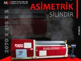 2070 x 210 x 3 Toplu Asimetrik Silindir - 3 Bulk Asymmetric Cylinder