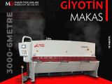 3000 x 6mm Hidrolik Giyotin Makas - guillotine shear ( SIFIR )