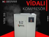 VEK 20 İnvertörlü Vidalı Kompresör