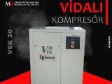 VEK 30 İnvertörlü Vidalı Kompresör