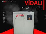 VEK 7,5 İnvertörlü Vidalı Kompresör