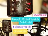 FARMET 8...18 KHZ VLF DEDEKTÖR BAŞLIK 32.5 cm başlıkli temiz ikinci el